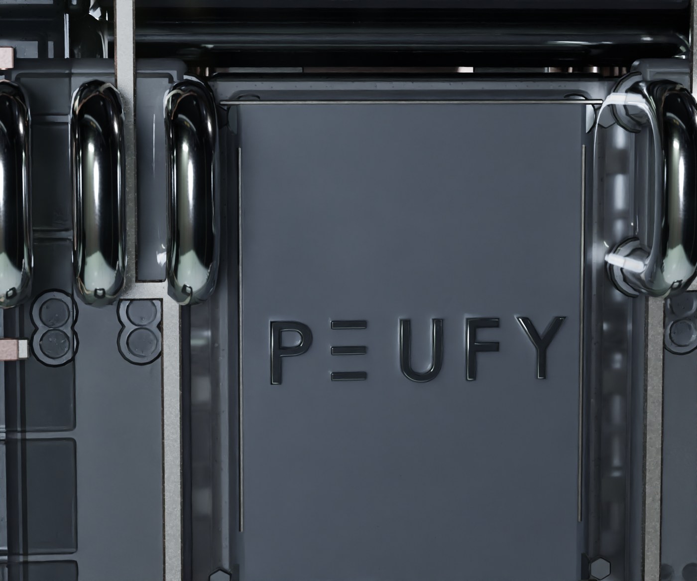 PEUFY wordmark inlay